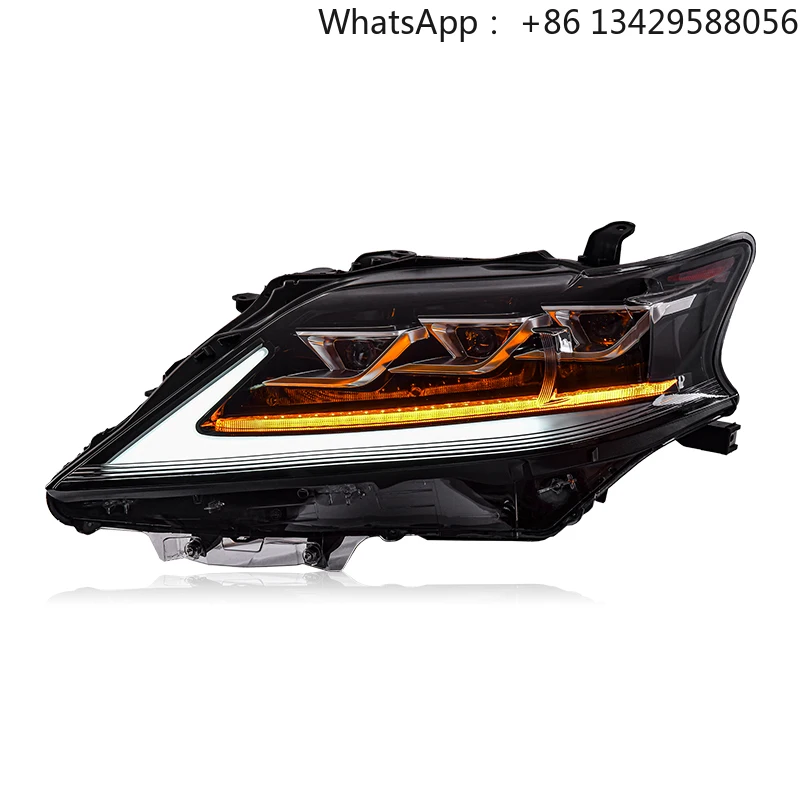 

High-End LED Headlight Assembly for Lexus RX270 & RX350 13-15 Models 12V 6000K Color Temperature Modified for Specific Fit