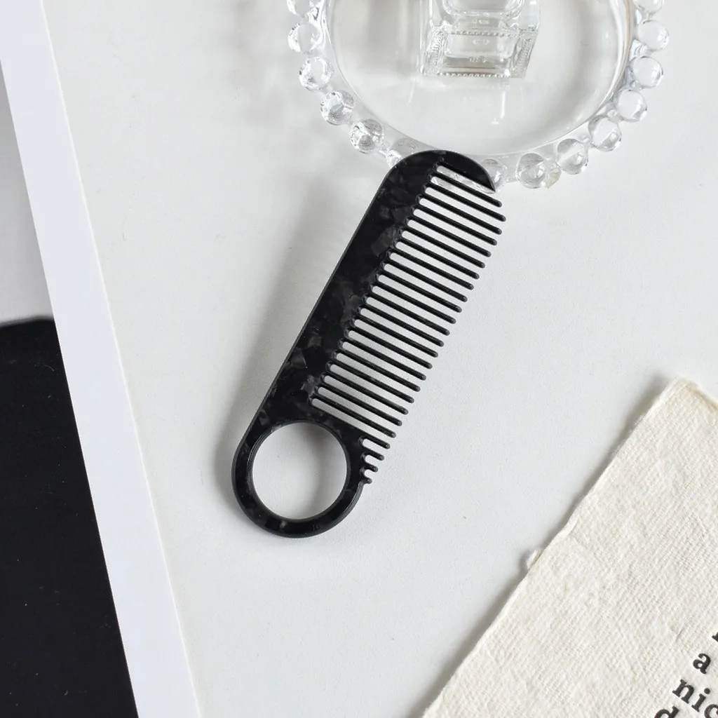 Acetate Hair Comb Pocket Size Pocket Size Comb Acetate Comb Fadeless For Dressing Table Home Use Business Trips