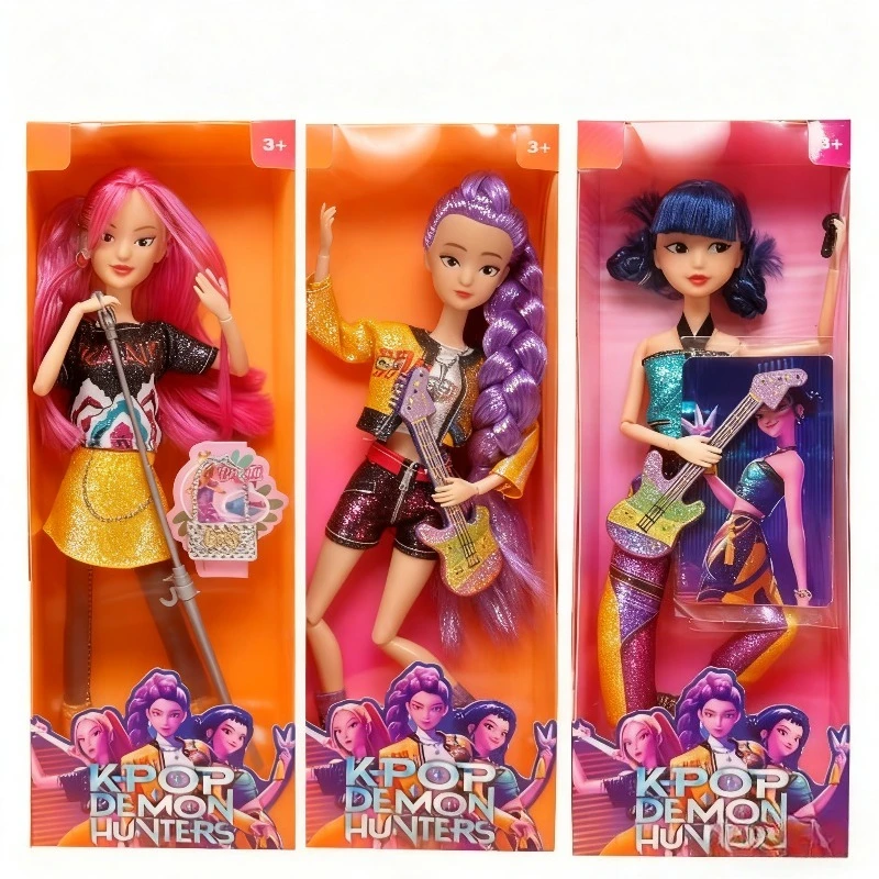 

New series Demon Hunters Vinyl Doll unique design perfect apperance for the doll collection room decoration for Kids bedroom