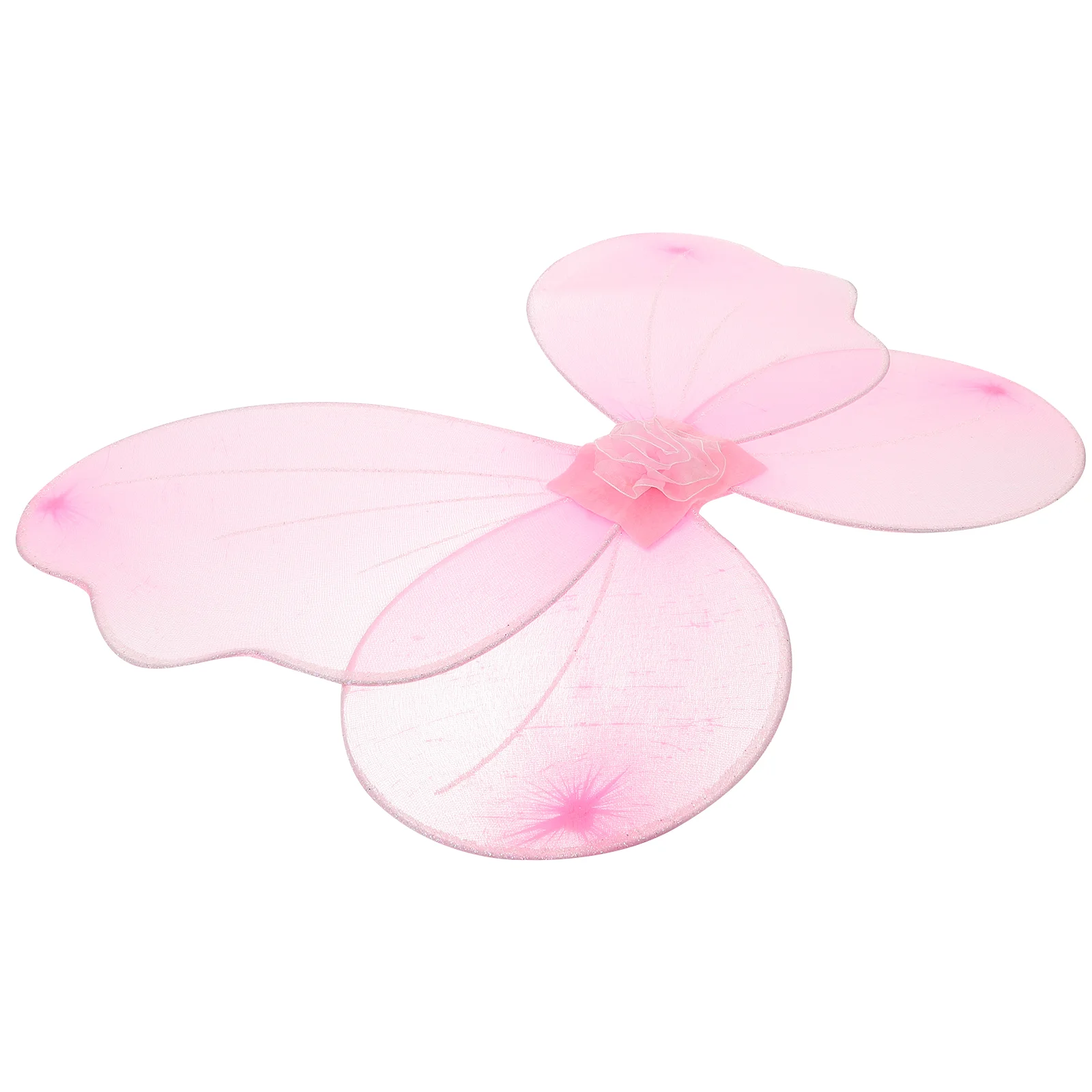 Girl Children's Masquerade Party Dress-up Performance Props Place Girls Clothes Light Fairy Wings Adult Butterflies