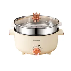 220V Multifunctional Electric Cooker Heating Pan Electric Cooking Pot Machine Hotpot Noodles Eggs Soup Steamer rice cooker