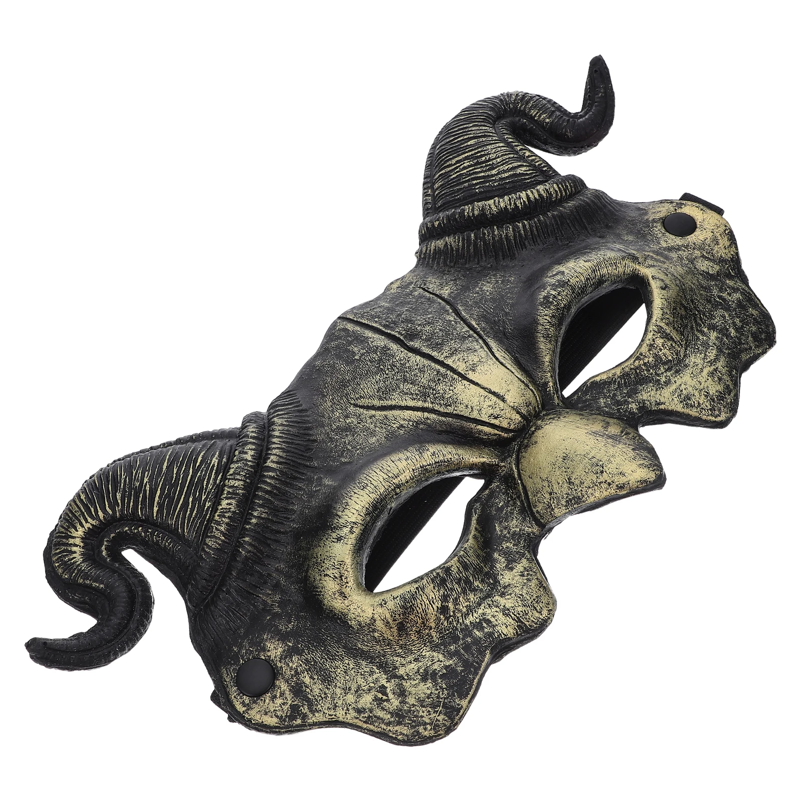 

Sheep Horn Demon Mask Animal Face Masks Creepy Halloween Accessories Costume Cosplay Props Pu Headgear
