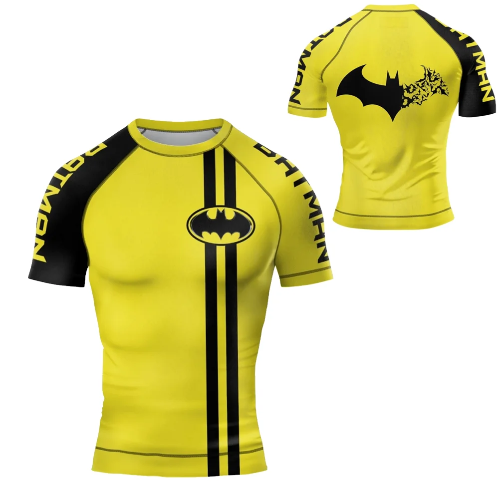 18th Summer Kinds Of Newly Guards Surfing Jersey Beach Shirts Swimwear Diving Gym Shorts MMA BJJ Men Jiu Jitsu Fitness Sets