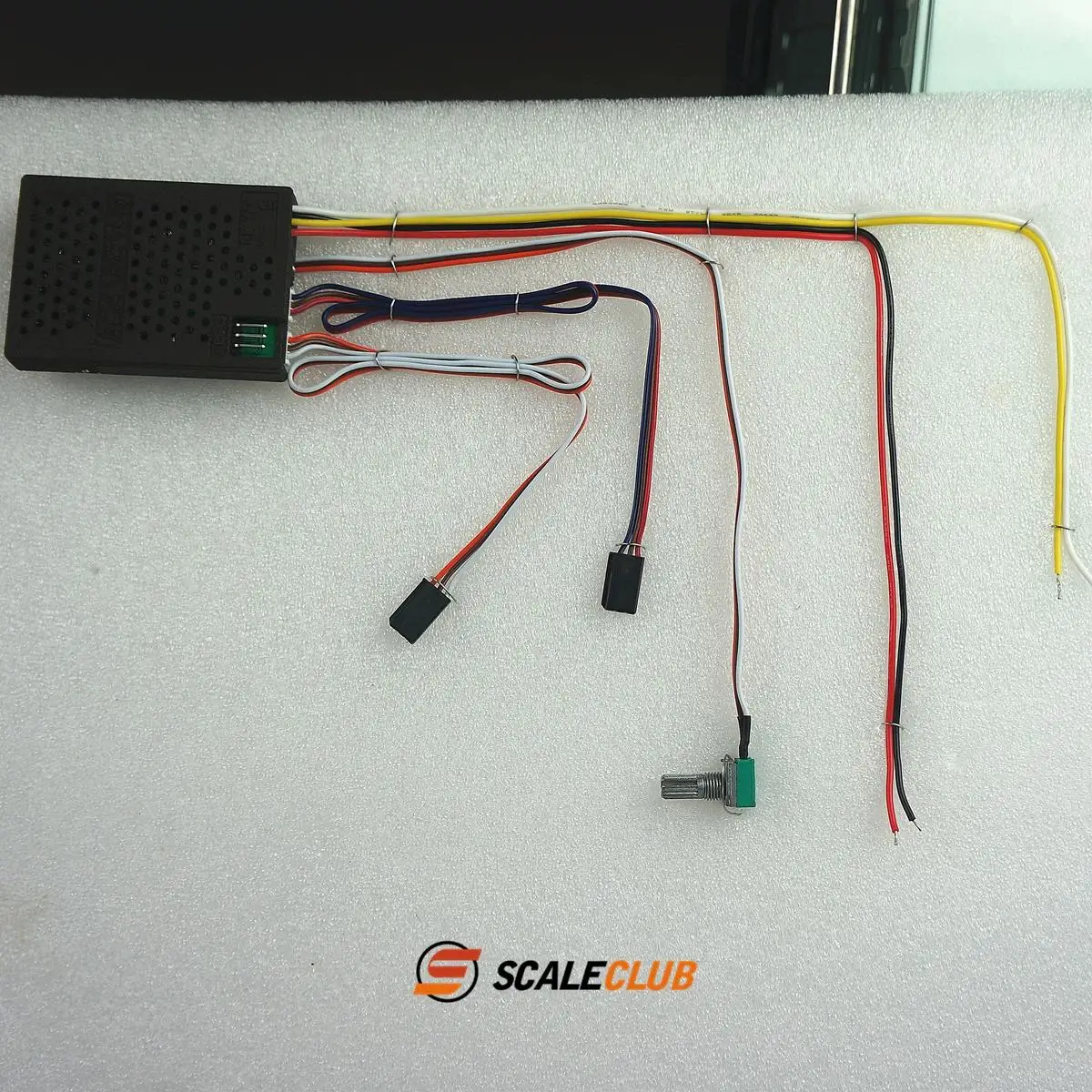 Universal Tamiya 1/14 RC รถบรรทุกรถบรรทุกโคลนเสียงกลุ่มโมดูล SCALECLUB SZ3T-TY-1