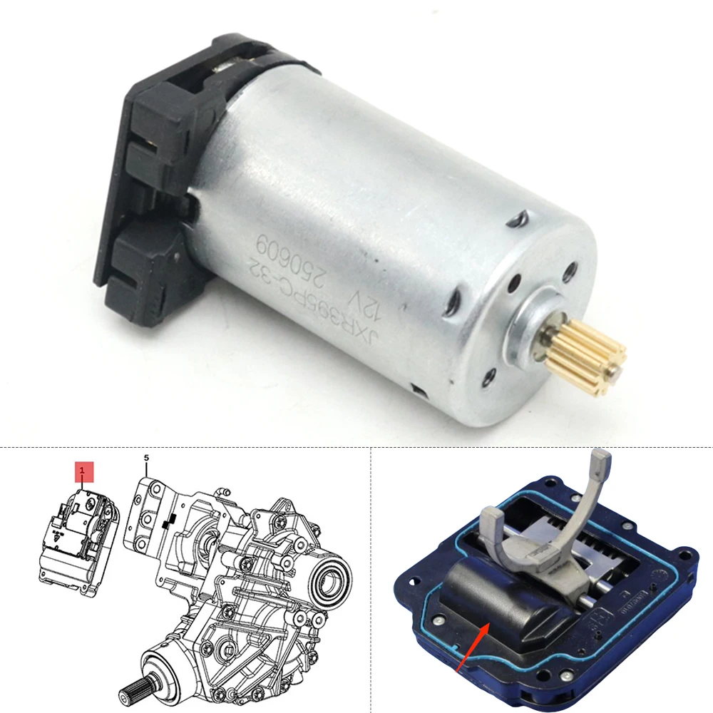 

68369691AD 11T Gear Car Electric Transfer Case PTU Actuator Motor For Jeep Cherokee KL Grand Commander Chrysler Pacifica 200