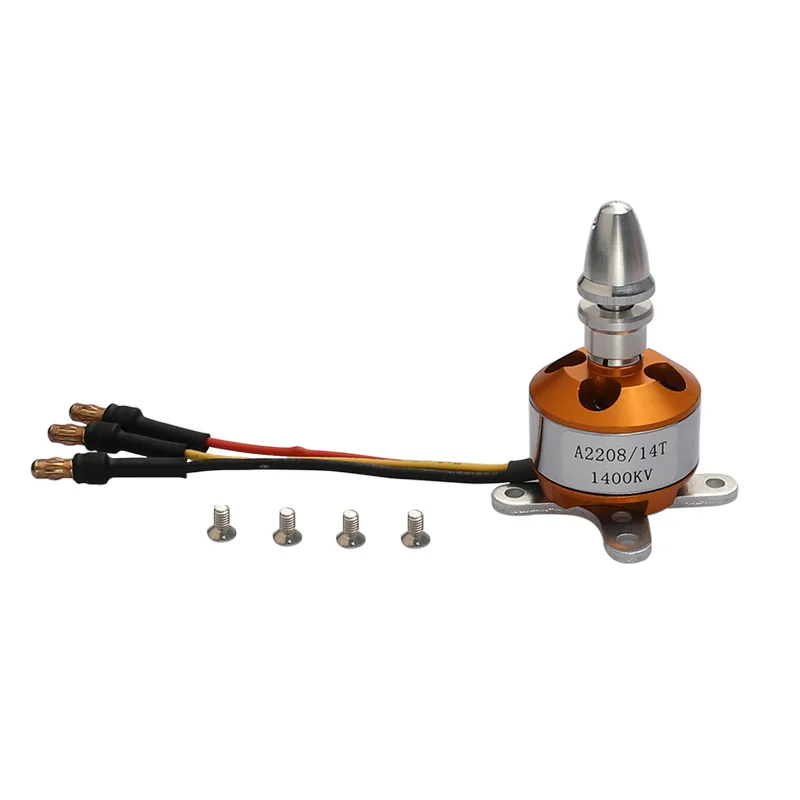 5PCS XXD A2208 브러시리스 모터 1100KV 1400KV 1800KV 2600KV 멀티콥터 브러시리스 아웃러너 모터 RC 고정익 드론 항공기용