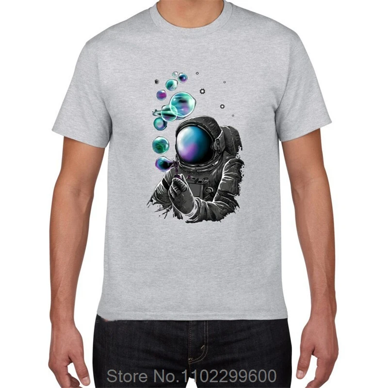 Yev F629mt Planet Cotton T Shirt Cool Spaceman T-Shirt Casual Summer Funny Tshirt Men's Clothing Oversized Unisex Fitness Tees image 4