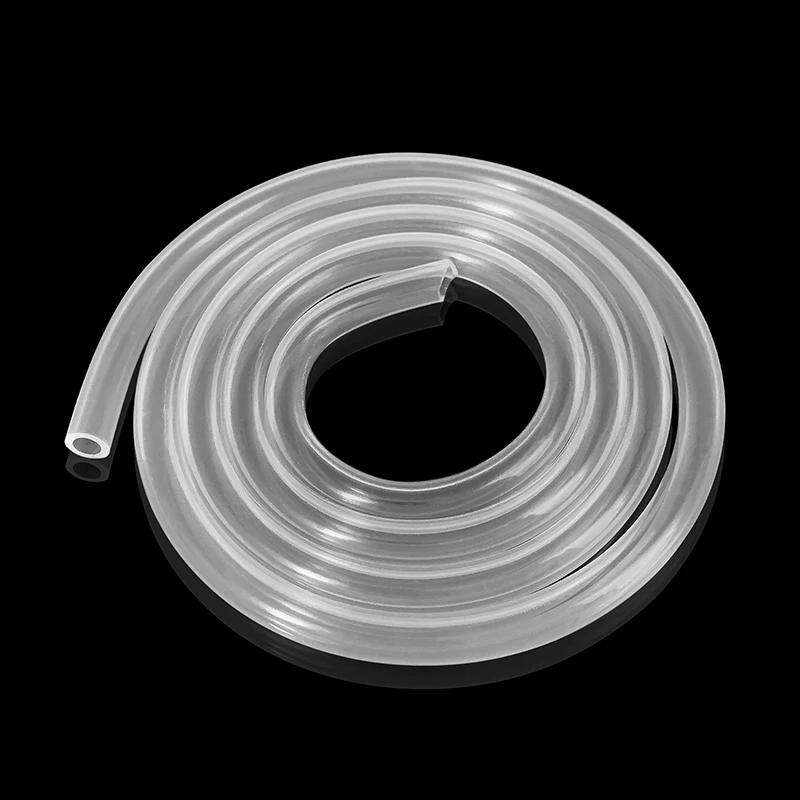 Peristaltic Pump Silicone Tube Hose 0.4~25.4mm Transparent Food Grade Tasteless High Temperature Resistant Water Dispenser