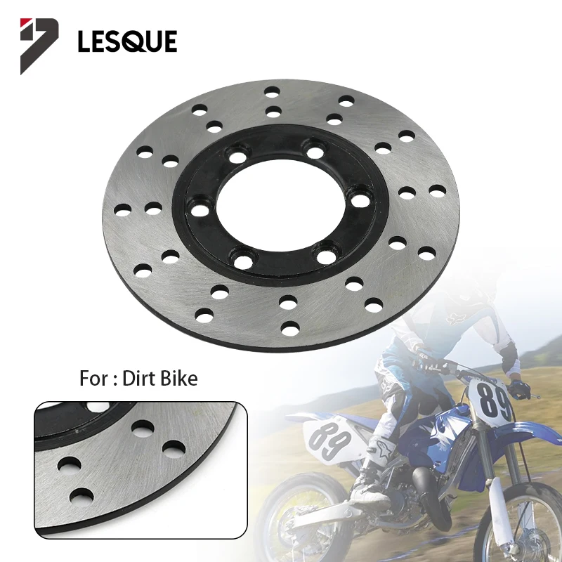 LINGQI سباق حفرة الترابية دراجة 110 مللي متر مكبح قرصي 6 حفرة الفرامل محول ل 50cc-125cc على الطرق الوعرة الذهاب كارت ATV رباعية الدراجات الكهربائية الدراجة