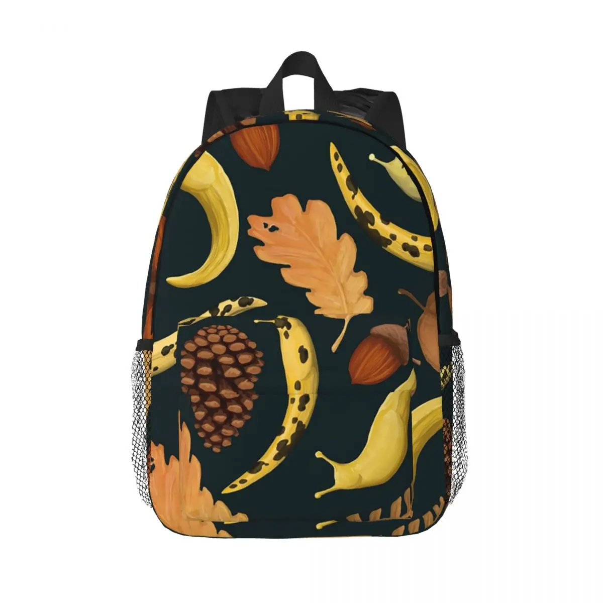 Banana Slugs Backpacks Boys Girls Bookbag Cartoon Students School Bags Laptop Rucksack Shoulder Bag Large Capacity