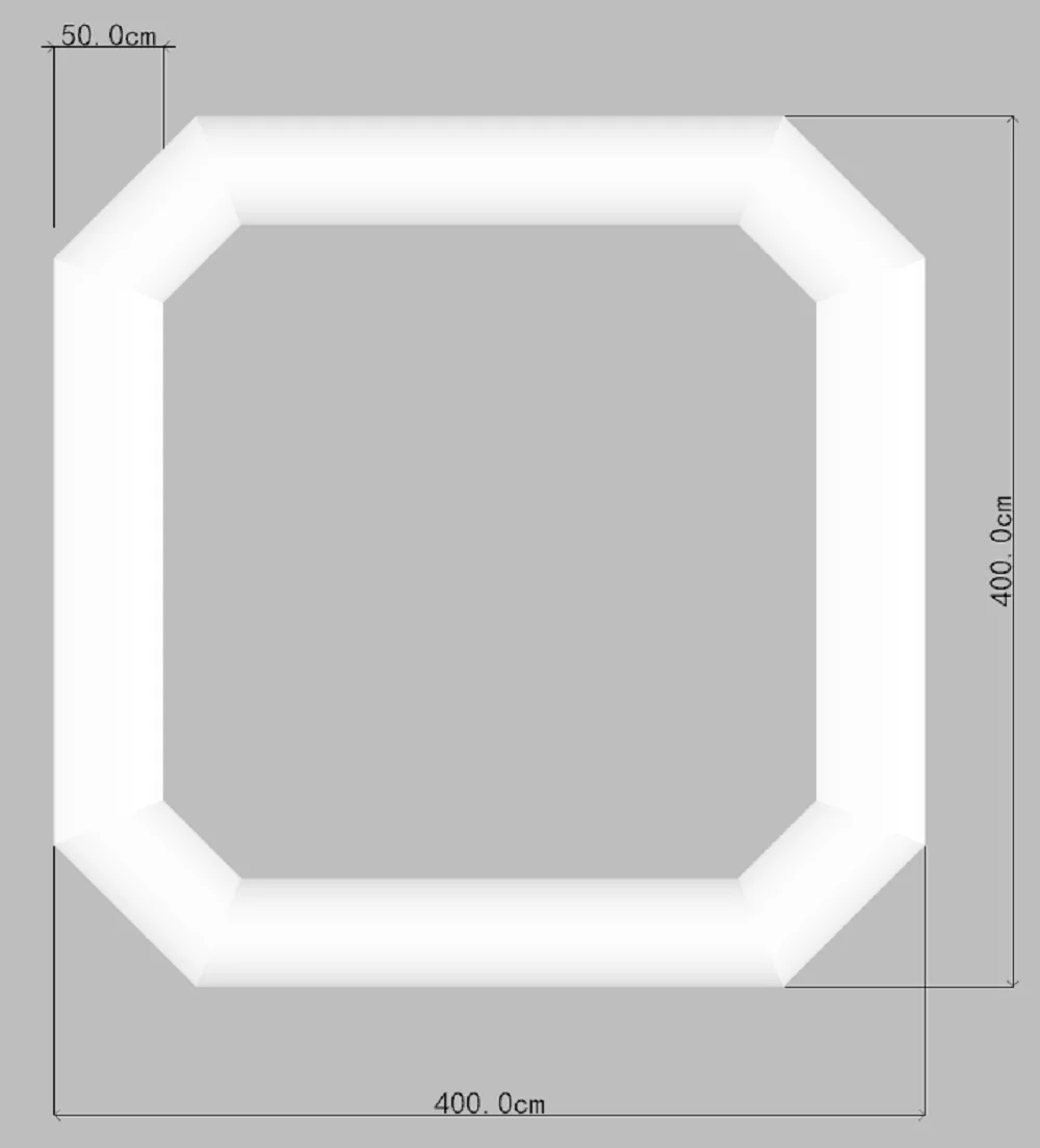 في الهواء الطلق أبيض/أسود قابل للنفخ سيارة سباق المسار نفخ الذهاب كارت سباق المسارات لينة اللعب الساحة لمتعة بدون سيارات #6