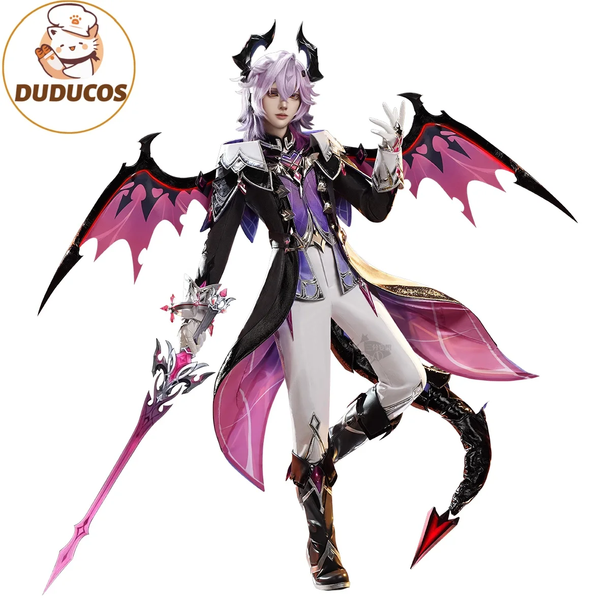 

Костюм для косплея Durin Genshin Impact【S-XL】DUDU-SR Nod-Krai Durin, мужские крылья с хвостом дракона, большие размеры