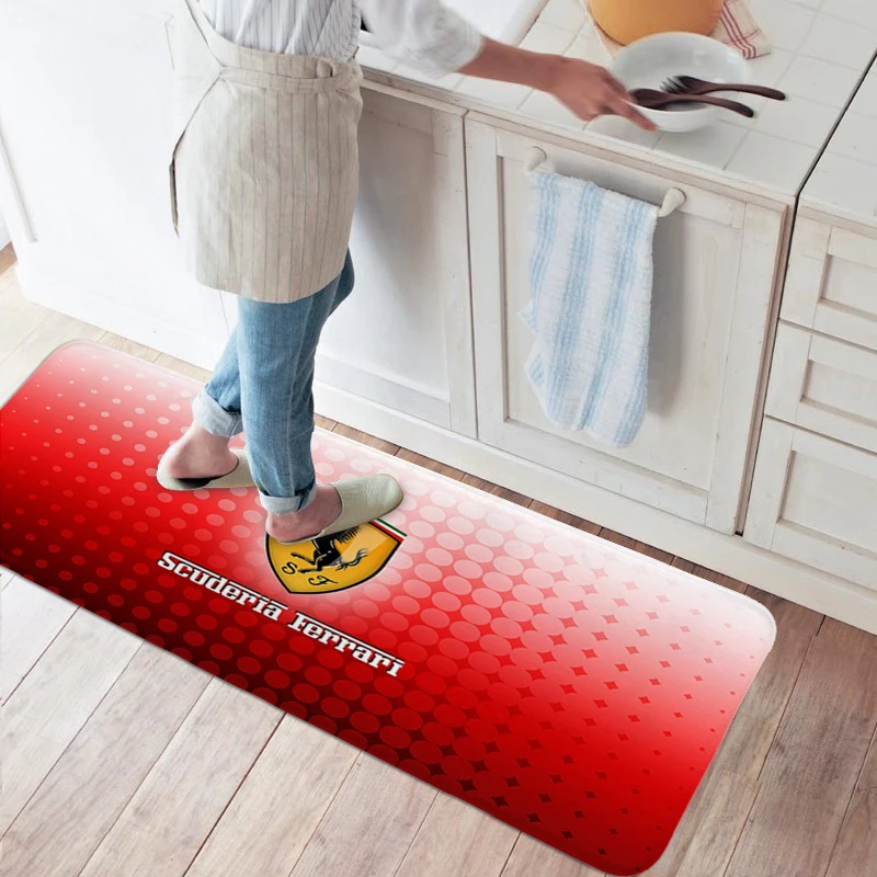 

Non Slip Carpet for Bedroom S-Ferraris Room Floor Carpet for Home Entrance Floor Mats Front Door Mat Bathmat Funny Doormat Foot