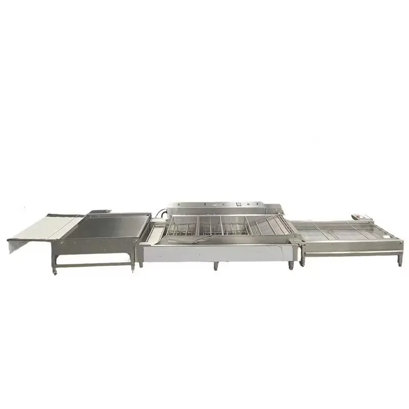 Customized donut continuous frying setup doughnut conveyor processing machine for large bakery commercial manufacturing