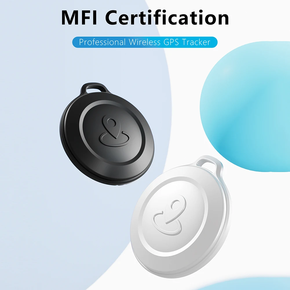 Smart GPS Tracker Bluetooth-Compatible Work With Apple Find My Anti Lost Reminder Mini Tracking Device Pet Key Child Finder