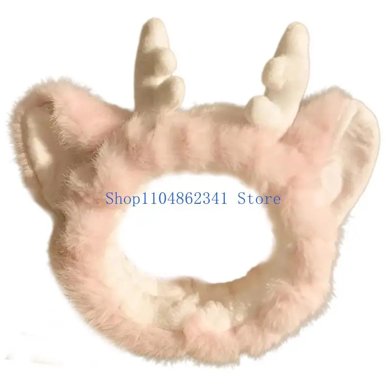 

5ASD Kids Horn Furry Headds для вечеринки Хэллоуин головные уборы для музыкальных фестивалей фотобудки для девочек фото реквизит