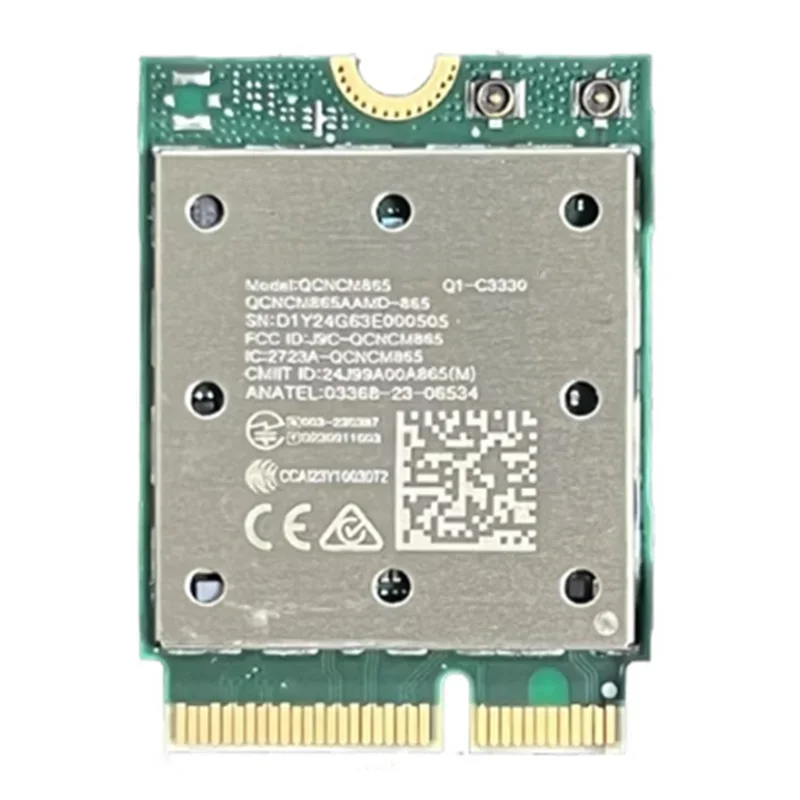 

Сетевая карта Wi-Fi 7 QCNCM865 M.2 — Bluetooth 5.3 | Адаптер Wi-Fi 6E до 5,8 Гбит/с для Win11
