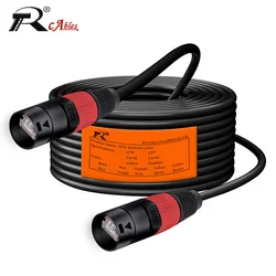 UTP/STP Waterproof RJ45 Cat5/Cat6 Stage Ethercon Cable,Outdoor&Indoor Ethernet Extension Cord for LED Home Industrial Equipment