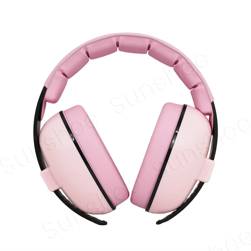 Baby Ear Muffs for Infants with Elastic Headband, Baby Earmuffs Ideal for Flights, Baby Ear Noise Reduction Earmuffs