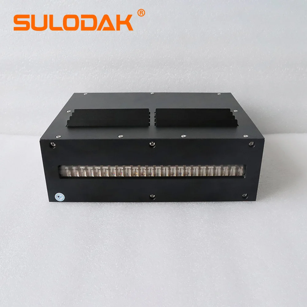 High Power Air Cooling  LED Curing Lamp Aluminum Alloy Medical Office Conductive Ink Circuit Boards 395nm Dimmable
