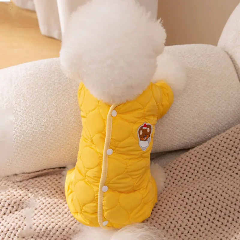 Dog Waterproof Jacket Luxury Dog Coat Pet Vest Chihuahua French Bulldog Costume Winter Dog Hoodies Puppy Jumpsuit Warm Clothes