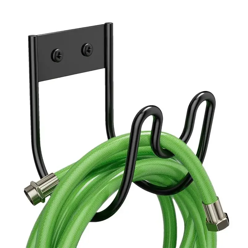 Hose Hanger Wall Mount Heavy Duty Hose Hanger Wall Mount Wall Mounted Hose Holder Sturdy Stand for Garden Storage
