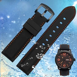 For Citizen Watchbands Bm8475 Eco-Drive Aw5000/Aw0010 Waterproof 20 22mm Men Women Universal Silicone Rubber Watch Strap