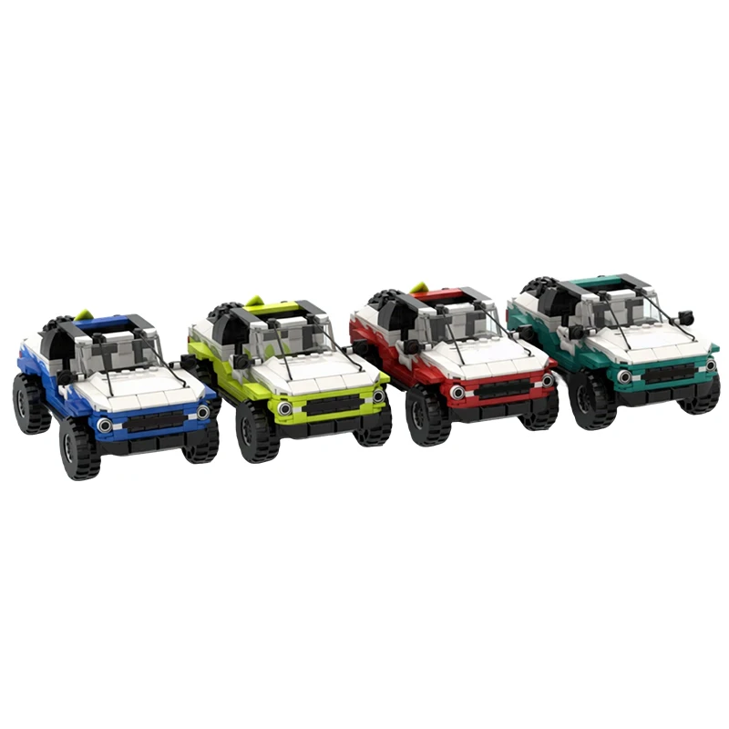 383 PCS Customize Electronic game sports car MOC Customize Modular Building Block Educational Popular DIY Boy Toy Birthday Gift