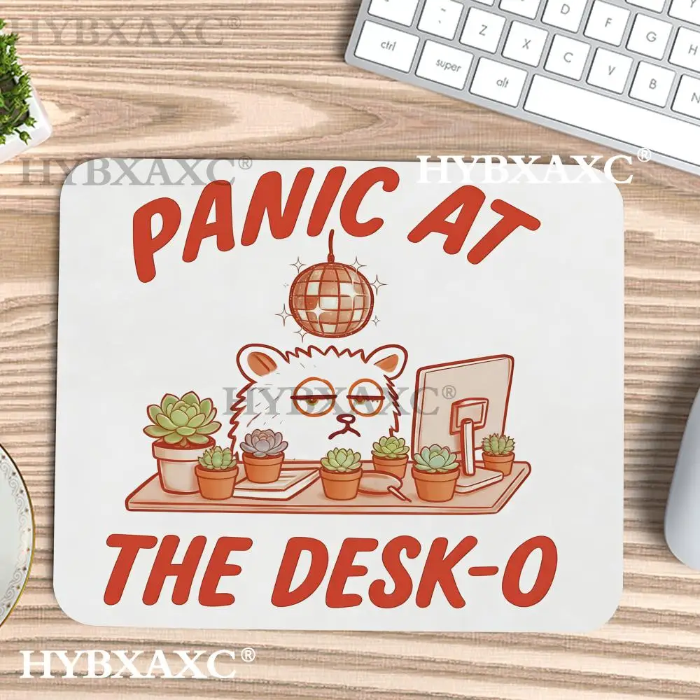 

HYBXAXC Work Panic Disco Ball Funny Coworker Gift Desk Mat for Office or Home, Modern for Work Setup, Computer Accessories
