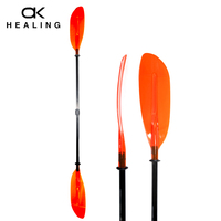 HEALING 2024 Brand New Kayaking Paddle Carbon Fiber Shaft Boat Accessories Rowing Oars 215-240cm Adjustable for Men Female