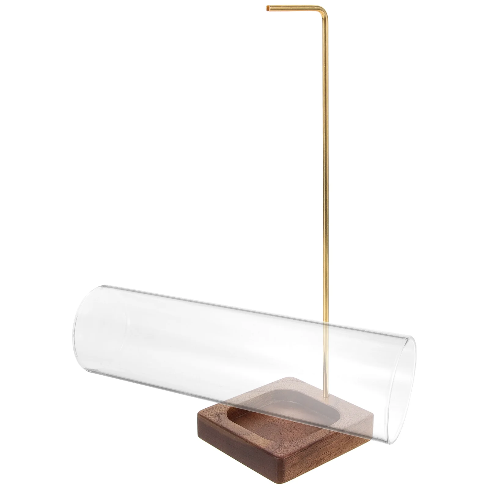 

Incense Stick Pure Copper Metal Glass Incense Stick Holder Bottle Burner Anti Flying Catcher for Home Decor