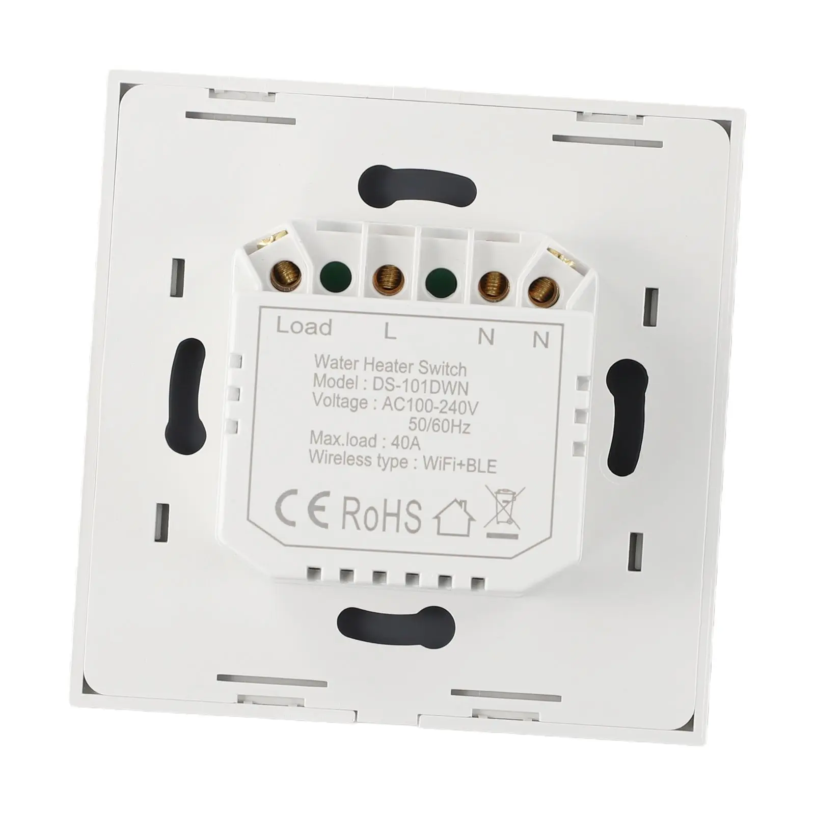 For Tuya Touch Switch Timer 50/60Hz ABS AC110-240V Remote Control Single Control Once Open Smart Wifi For Alexa