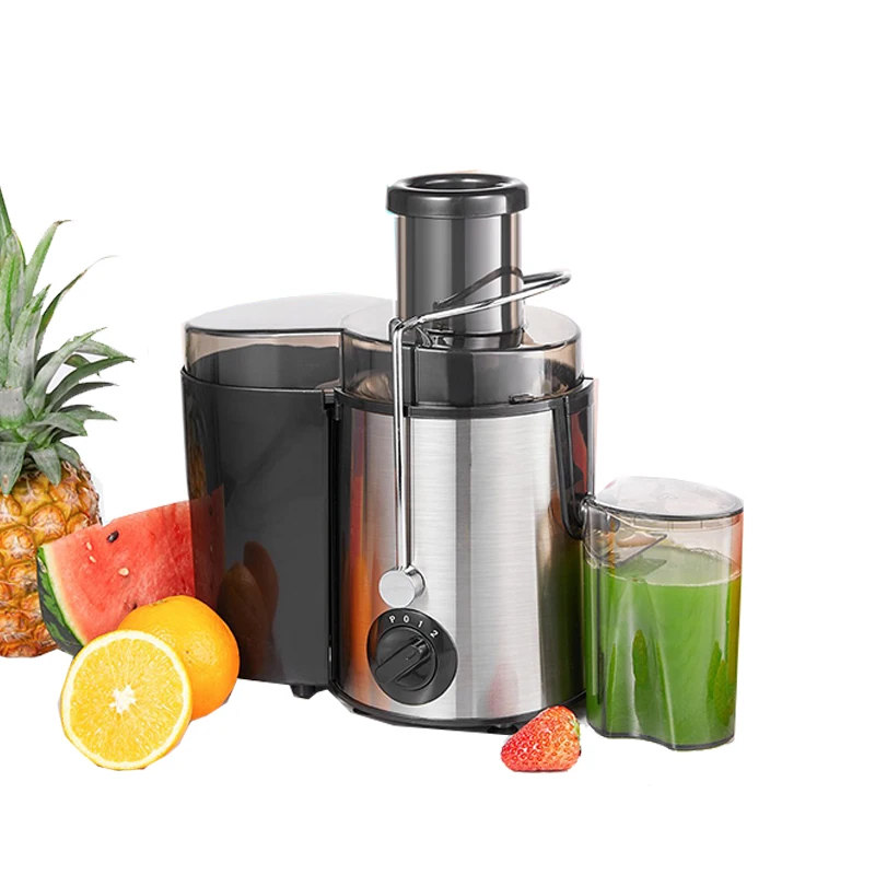 Stainless Steel Electric Juicer Household Multifunctional Fruit Juice Extractor Juicing Machine Food Processor