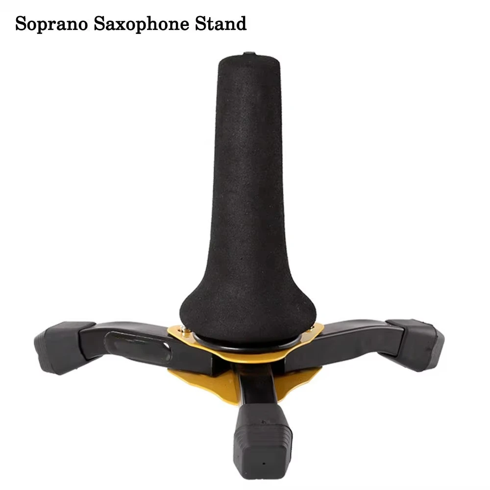 Foldable Portable Saxophone Stand | Tripod Sax Holder for Alto, Tenor & More – Lightweight & Collapsible Design