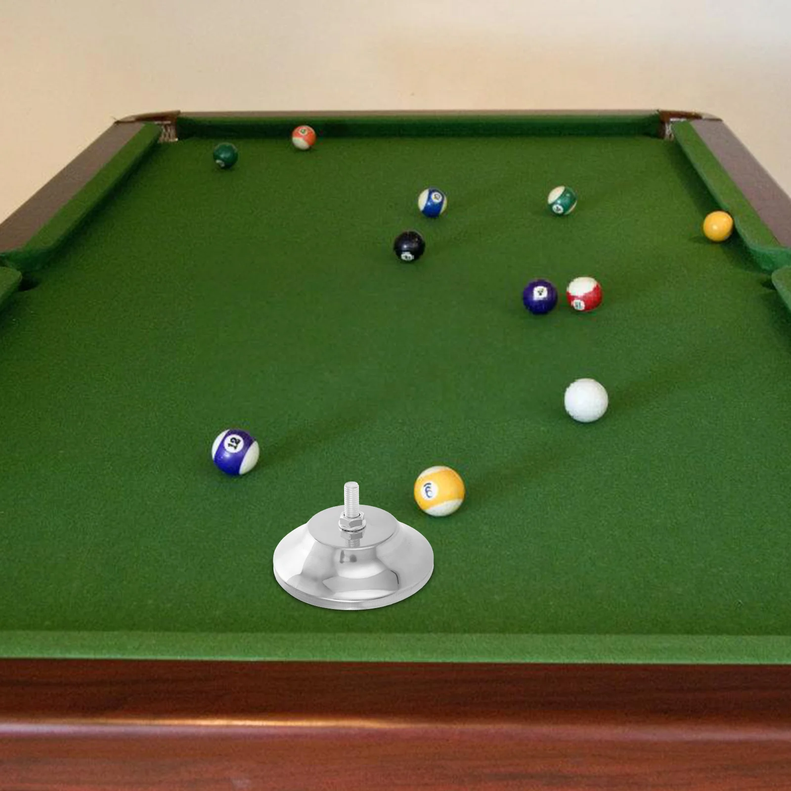 

Adjustable Leveling Feet Billiard Table Pool Leg Levelers Enhanced Stability Pads Durable Design Comprehensive Accessories