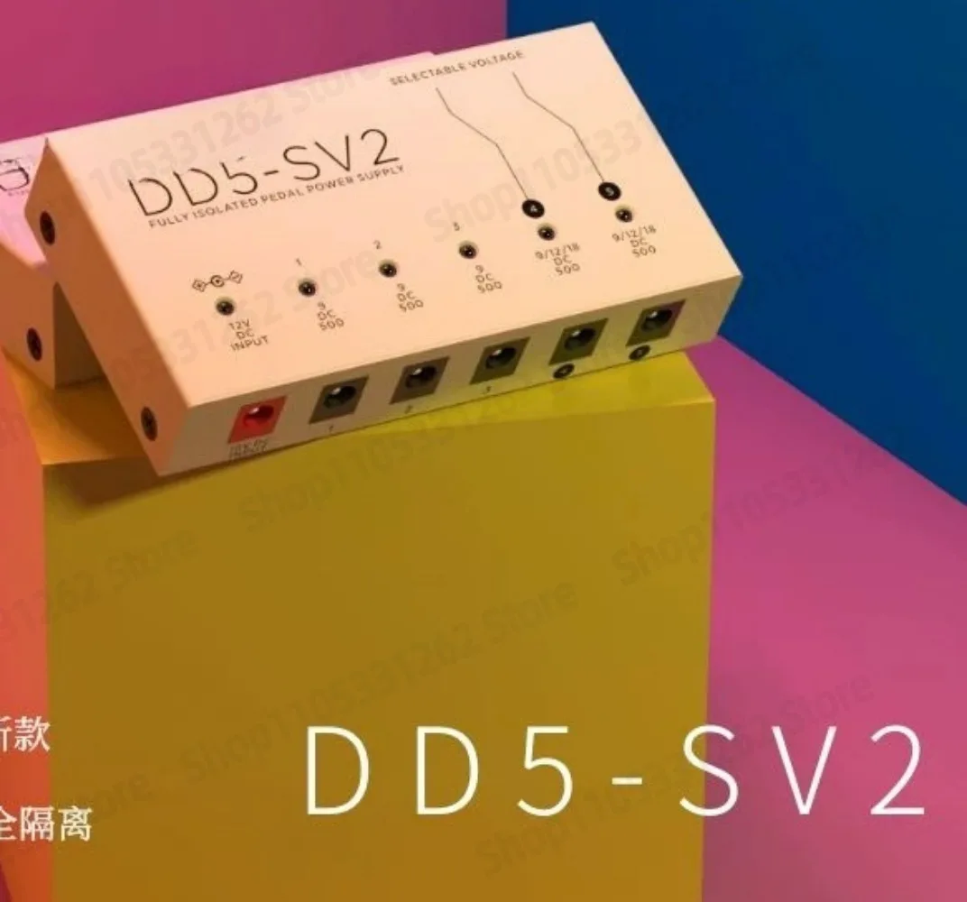 DD5 DD8 DD10 DD12 AD5s Pro Isolated Power Supply for Guitar Pedals