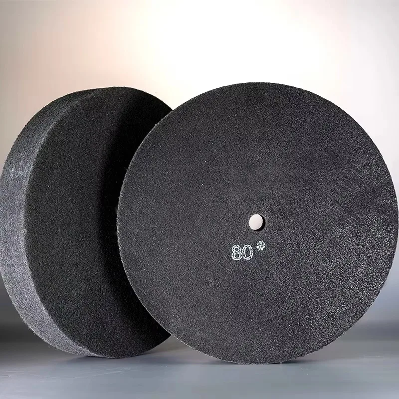 

200mm 8inch Nylon Polishing Wheel Drawing Fiber Wheel No Residual Rubber Grinding Wheel for Smooth Surface Finishing