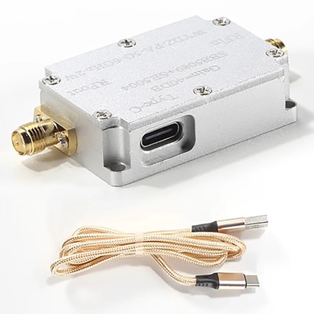 Imagem -02 - Amplificador de Potência Unidirecional do Microondas Módulo do Amplificador de Potência do rf 20db 30db 40db Wydz-pa1g3ghz-1w Sbb5089 Mais Se5004