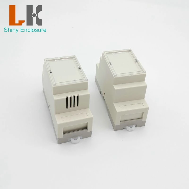 

87x60x36mm Din Rail Control Box PLC Industrial Box Din Rail Plastic Box Diy Junction Box Electronics CASE