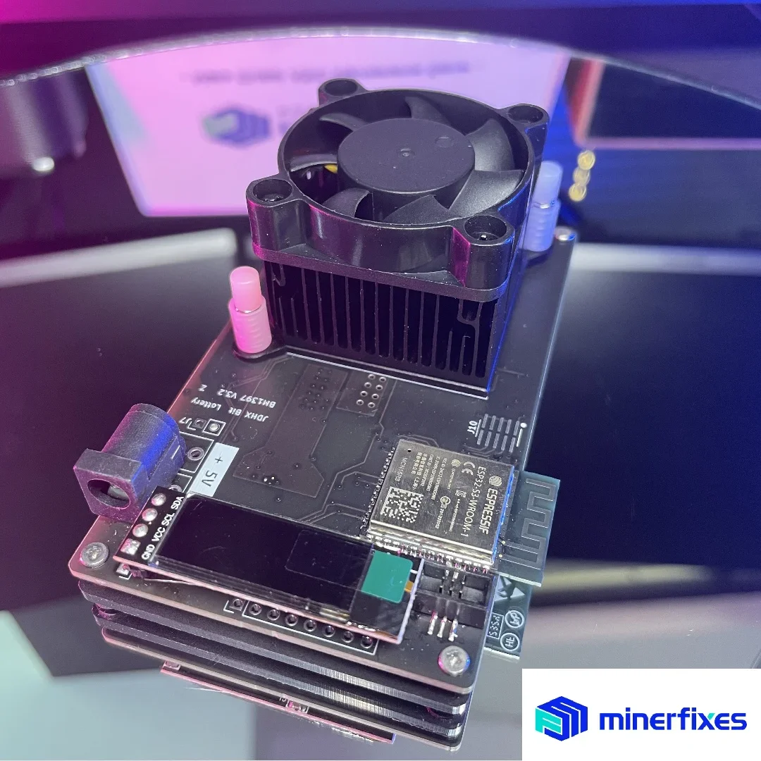 Bitcoin Bitaxe لتقوم بها بنفسك جهاز تعدين صغير ASIC Kit BM1397 Asic رقاقة مفتوحة المصدر ASIC جهاز تعدين البيتكوين مع مصدر الطاقة 350G Hashrate #2