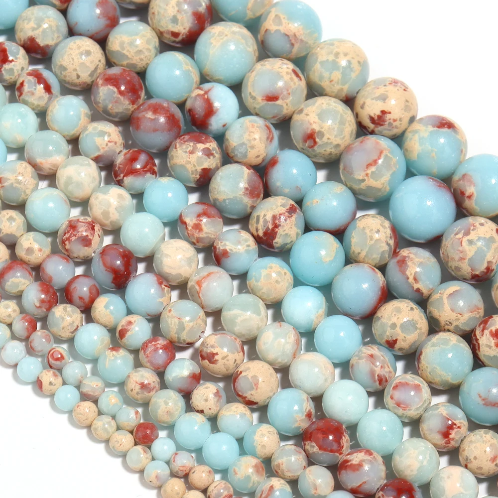 4/6/8/10/12mm Shoushan Stone Beads Round Natural Stone Loose Beads For Jewelry Making DIY Necklace Bracelet Accessories