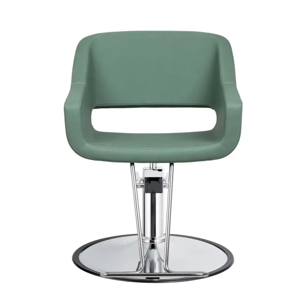 Light Green Barber Chair for Barber Shop Super Quality Salon Chairs for Lady You Rich Beauty Spa Chairs