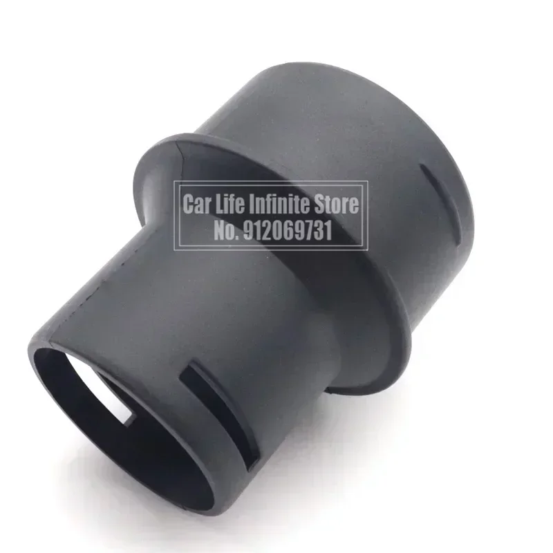Connecteur de jonction de tuyau de conduit de chauffage de stationnement Diesel de voiture de 42mm à 75/60mm connecteur de sortie d'air noir