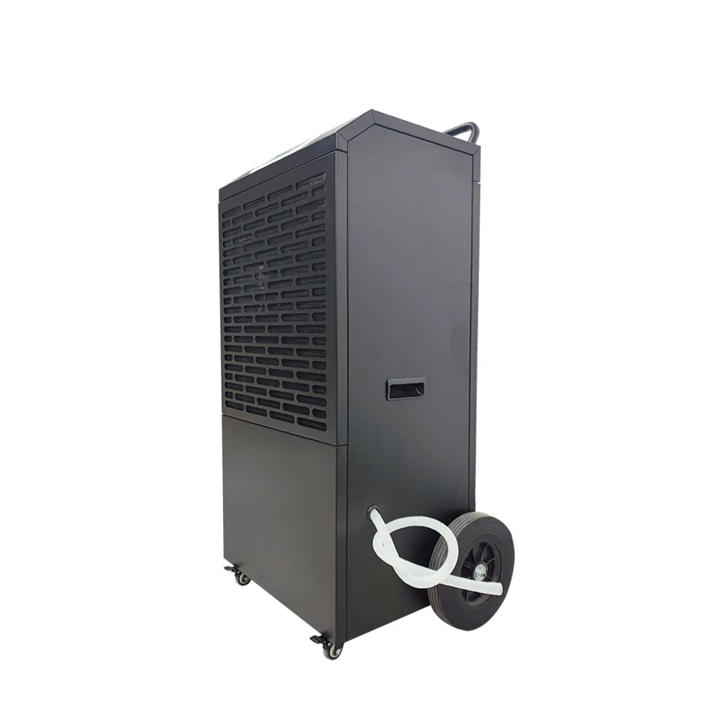 150L/D Portable Hand Push Dehumidifier Commercial Dehumidifier Indoor Planting Dehumidifier With Hose Drain