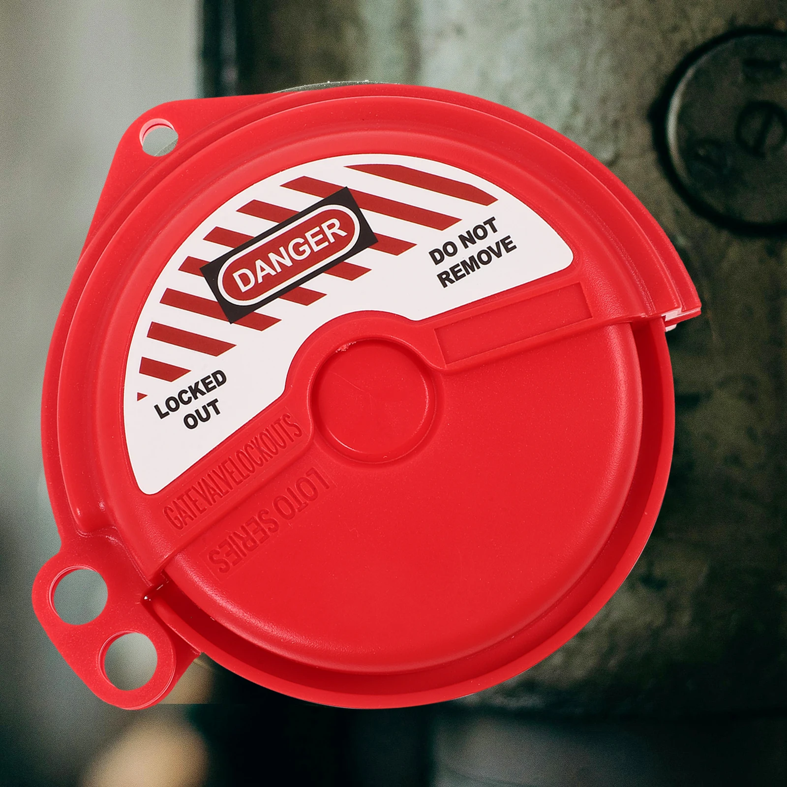 

Gate Valve Lock 25-64mm Handwheel Safety Lock Red Industrial Propane Tank Faucet Outdoor Water Spigot Gas Valve Device