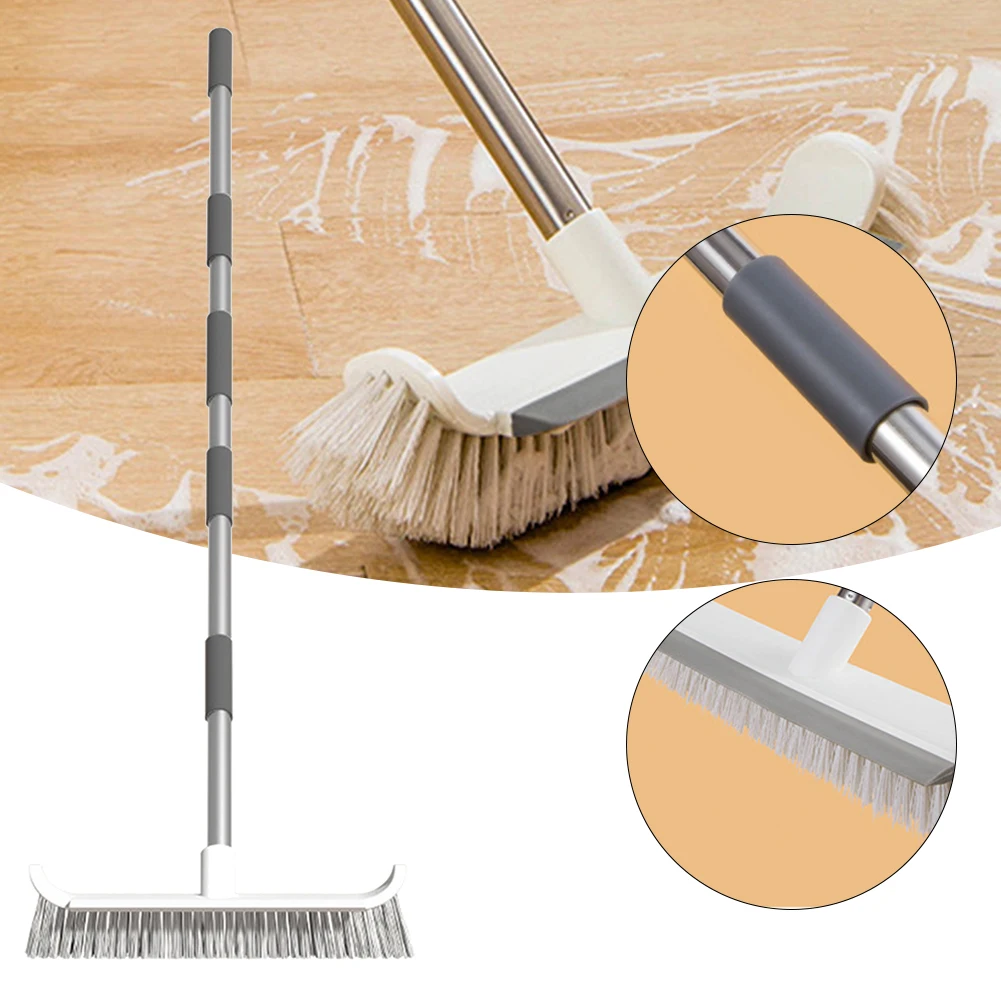 Long Handle Scrubber Floor Brush for Tile, Bathroom Multipurpose Scrub, Kitchen Floor Care Tool, Home Cleaning Brush