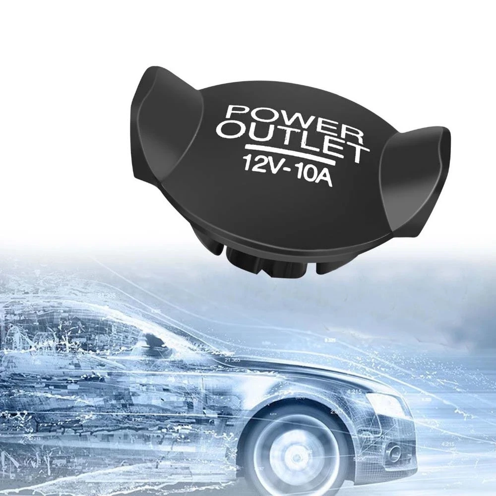 cigarette lighter socket ford fiesta 2Pcs Cigarette Outlet Cover Power 12V 21mm Socket Lighter Cap For Ford  /Focus /Fiesta /Mondeo 100% high quality drop shipping