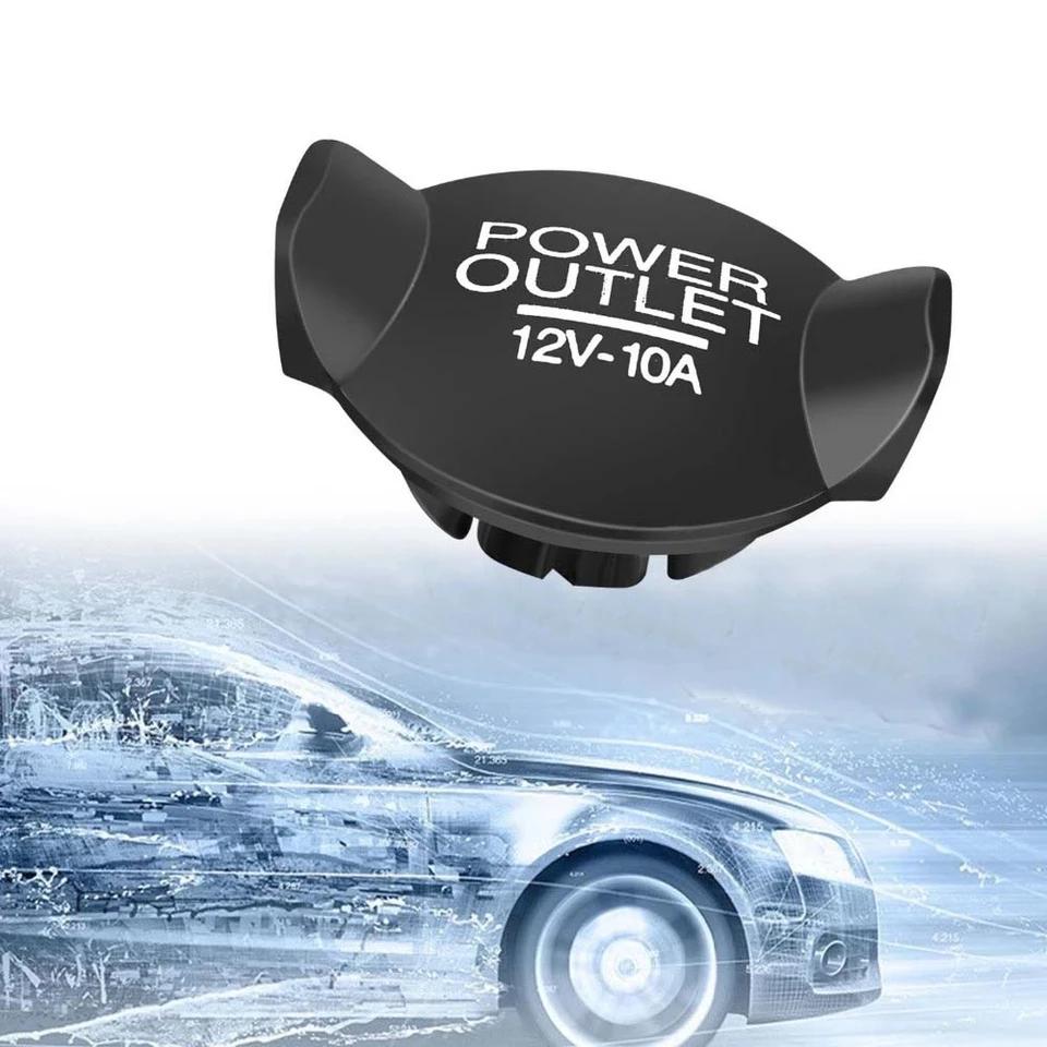 ford fiesta cigarette lighter cover 2Pcs Cigarette Outlet Cover Power 12V 21mm Socket Lighter Cap For Ford  /Focus /Fiesta /Mondeo 100% high quality drop shipping