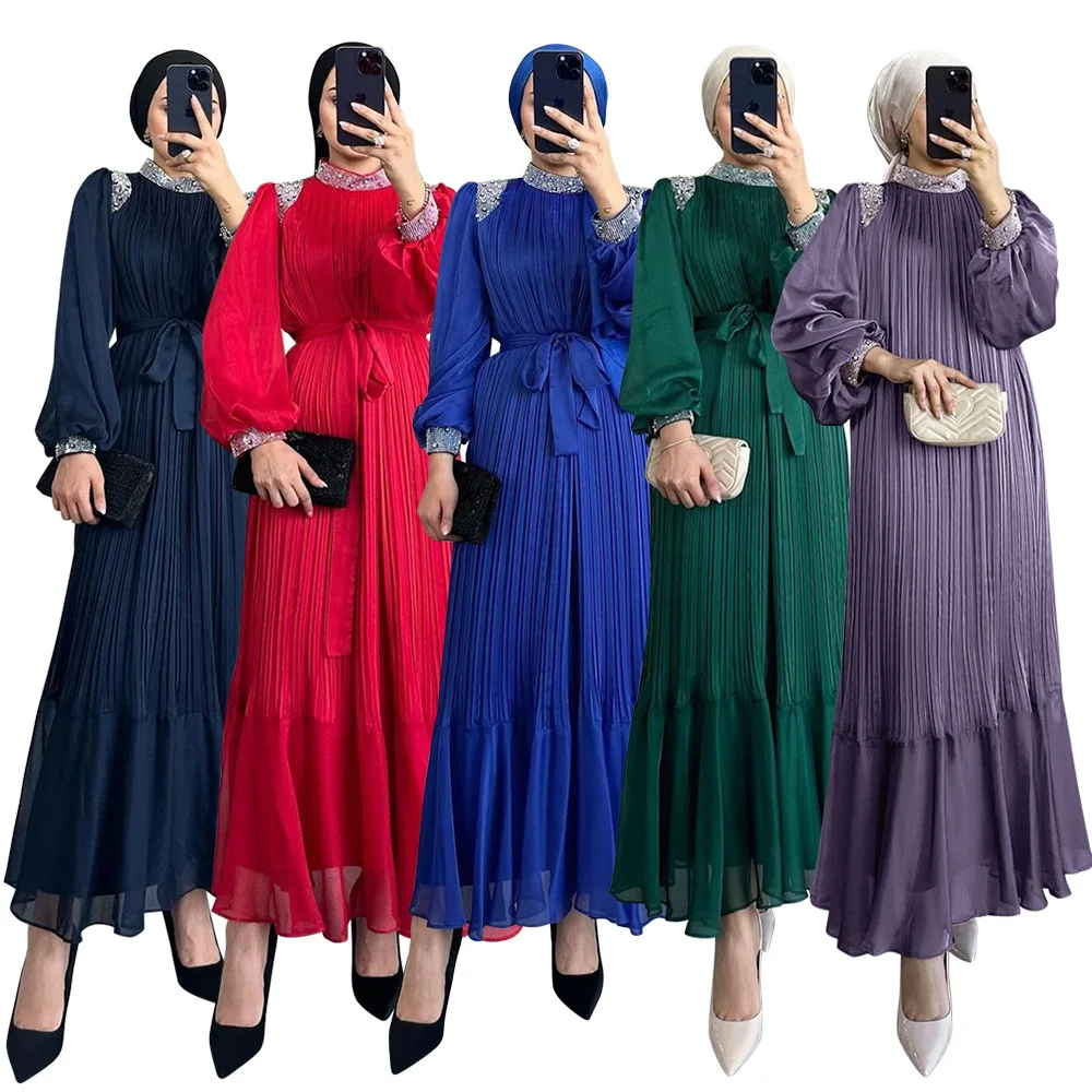 Middle East Dubai robe muslim dress skirt