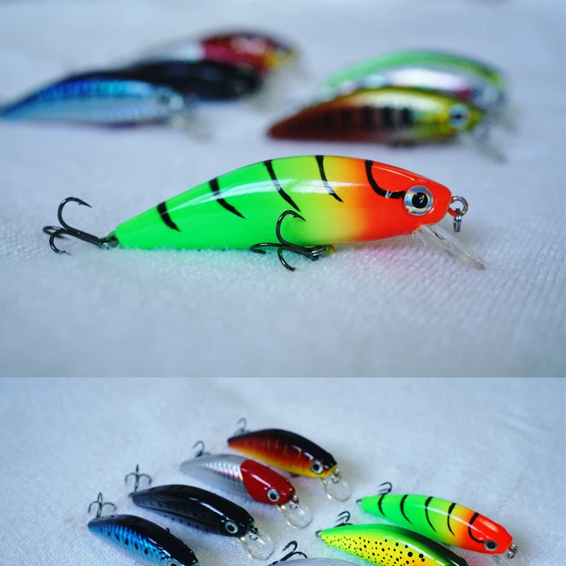11g 75mm Slow Sinking Minnow Fishing Lure Long Casting Swimbait Realistic Artificial Hard Bait Spinning Carp Hooks accessories